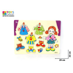 PUZZLE DREWNIANE TG018848
