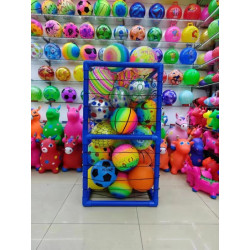 STOJAK PLASTIKOWY NA PIŁKI BT112233   5905172635409