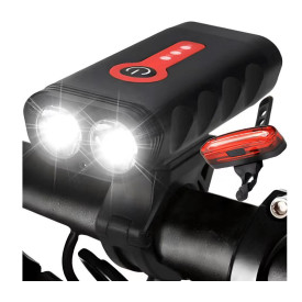 ZESTAW LAMPEK DO ROWERU TYŁ PRZÓD BT220002   5907195801229