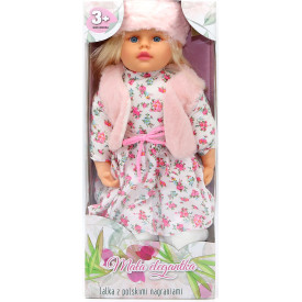 LALKA DŁUGIE WŁOSY 5 UBRAŃ J.POLSKI BT001122   5905172635164