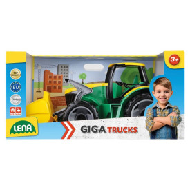 LENA ciągnik z łyżką ziel.62cm 02057