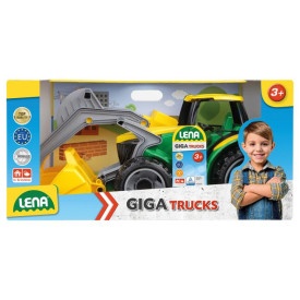 LENA traktor spych+kop.ziel.02080   4006942780105