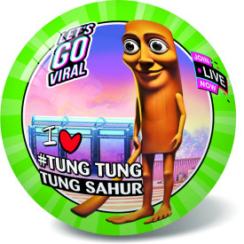 PIŁKA GUMOWA BAJKOWA 11/33435202522133432