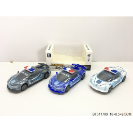 AUTO Z NAPĘDEM ŚWIATŁO DŻWIĘK BT511706    5907195805722