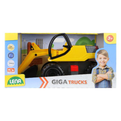 LENA koparka czr/żół.karton 02141   4006942844005