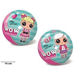 PIŁKA GUMOWA BAJKOWA 14CM 11/3016   5202522130165